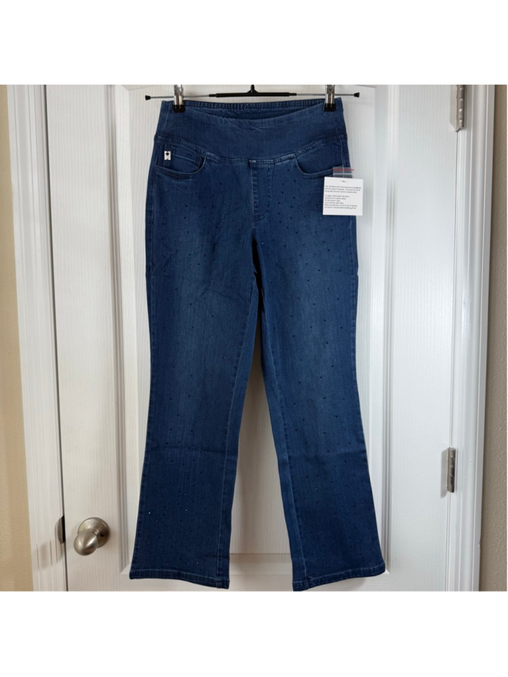 Women's Belle by Kim Gravel Blue Boot Cut Jeans 4P